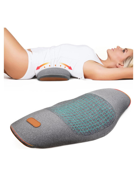 Almohada Lumbar Cozyhealth Espuma Viscoelástica Gris 0,45kg Almohada Lumbar Cozyhealth Espuma Viscoelástica Gris 0,45kg