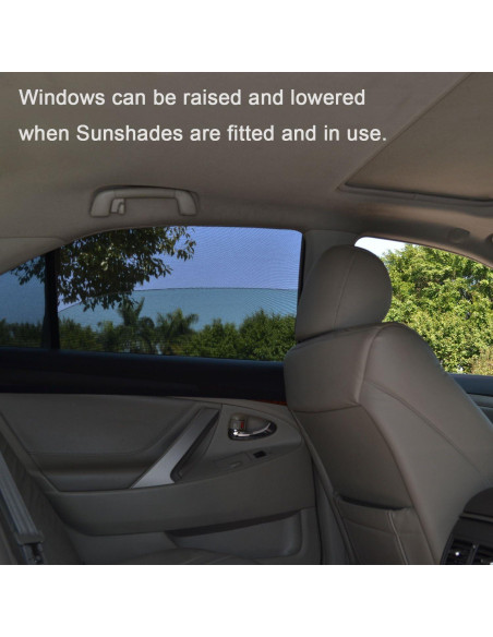 Protector Solar Universal TFY para Ventana Lateral Auto - 2 Piezas Protector Solar Universal TFY para Ventana Lateral Auto - 2 Piezas