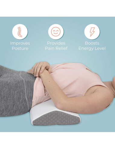 Almohada Lumbar Klbs Espuma Viscoelástica Refrigerante 60cm