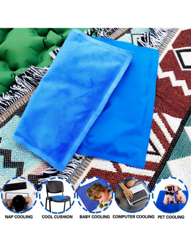 Almohadilla Enfriadora de Gel Reutilizable Coldchill 39x30cm