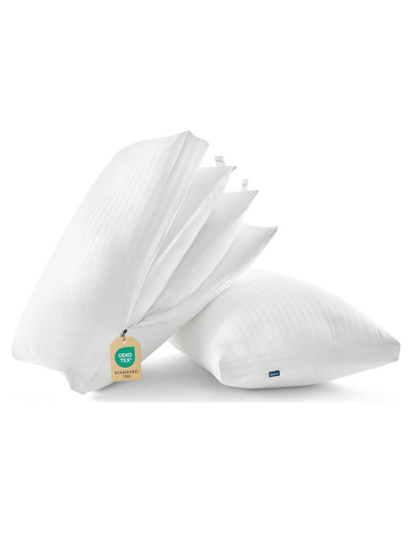Cojines de Cama Ajustables Bedsure Queen 2 Piezas Algodón Cojines de Cama Ajustables Bedsure Queen 2 Piezas Algodón