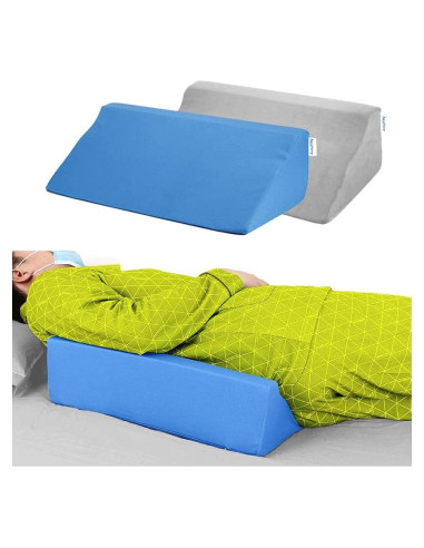 Cojín en Cuña NEPPT para Dormir y Soporte Espalda 50x25 cm