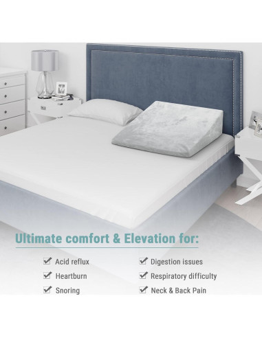 Cojín en Cuña Howhom 20 cm Espuma Ergonomica Lavable