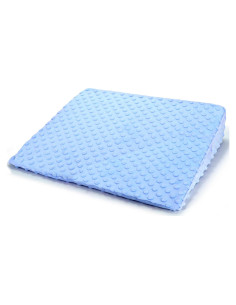 Almohada en Cuña BlissfulAbode Azul Espuma Viscoelástica