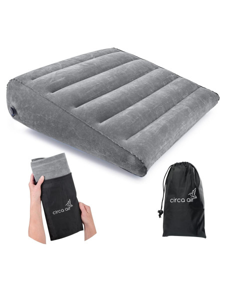 Almohada Inflable en Cuña Circa Air - Soporte para Reflujo Almohada Inflable en Cuña Circa Air - Soporte para Reflujo