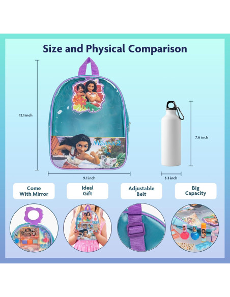 Set de Maquillaje Townley Girl Moana 2 con Mochila 289g Set de Maquillaje Townley Girl Moana 2 con Mochila 289g