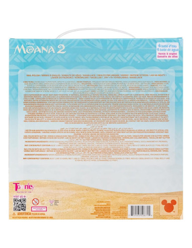 Set de Maquillaje Moana Townley Girl 11 Pcs para Niñas