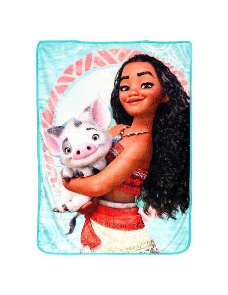 Manta Micro Raschel Disney Moana 116x152 cm Multicolor Manta Micro Raschel Disney Moana 116x152 cm Multicolor