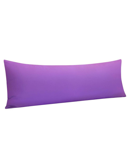 Funda de Almohada Corporal NTBAY Microfibra 20x54 Morado Funda de Almohada Corporal NTBAY Microfibra 20x54 Morado