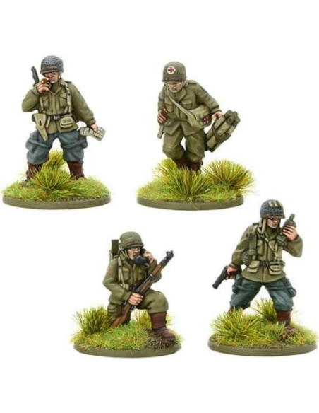 Ejército Paracaidistas EE. UU. Warlord 1:56 Miniaturas Pintables Ejército Paracaidistas EE. UU. Warlord 1:56 Miniaturas Pintables
