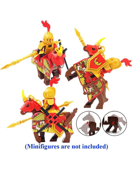 Paquete de Armas para Minifiguras Nicolababe 152 PCS Paquete de Armas para Minifiguras Nicolababe 152 PCS