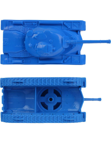 Set de 3 Tanques de Juguete TimMee M48 Patton Azul