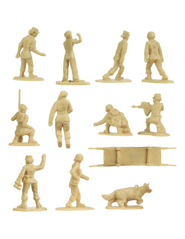 Figuras de Soldados Femeninos Médicos BMC 24pc 1:32