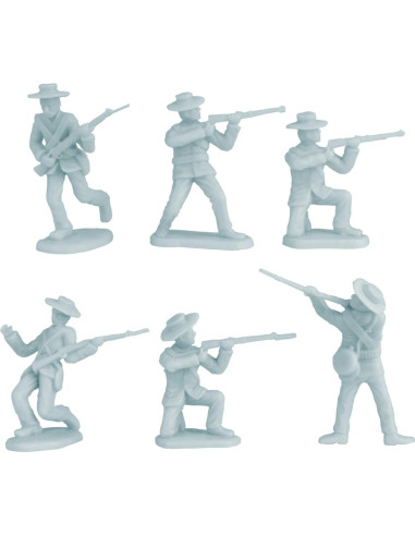 Set de 32 Figuras de Soldados BMC Buffalo Soldiers