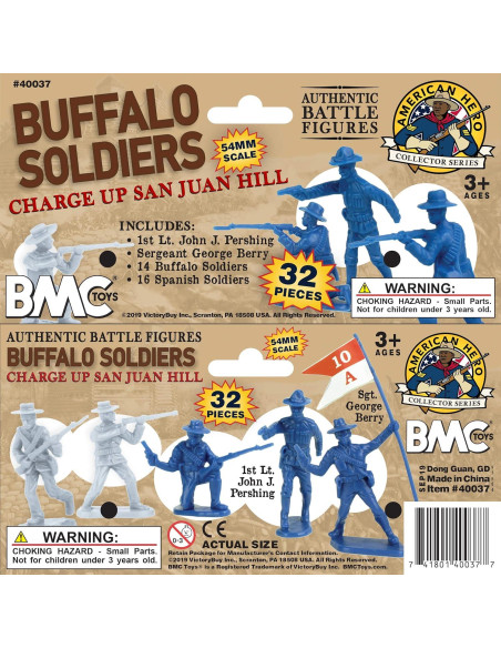 Set de 32 Figuras de Soldados BMC Buffalo Soldiers Set de 32 Figuras de Soldados BMC Buffalo Soldiers