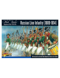 Miniaturas Warlord Infantería Rusa Napoleónica 1809-1814 28mm