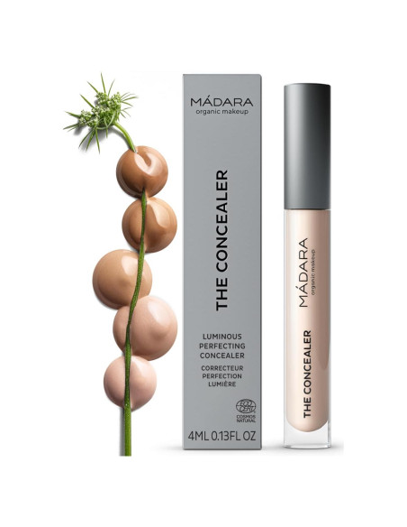 Corrector Luminoso MÁDARA 15 Vainilla 4ml - Vegano y Natural Corrector Luminoso MÁDARA 15 Vainilla 4ml - Vegano y Natural