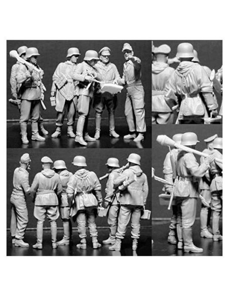 Kit de Miniaturas Militares Master Box 1:35 6 Figuras Kit de Miniaturas Militares Master Box 1:35 6 Figuras