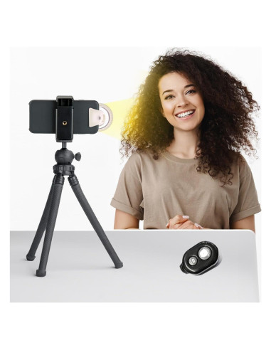 Kit de Trípode Octopus Kaliou para Móvil - Altura 127 cm