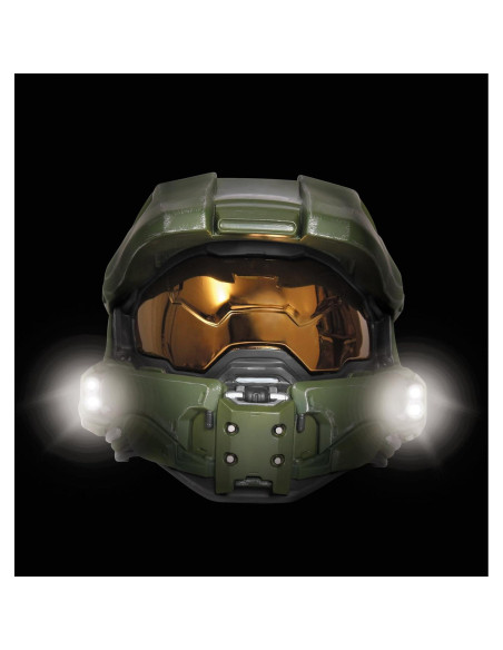 Disfraz Casco Iluminado Master Chief Halo Niños Verde Disfraz Casco Iluminado Master Chief Halo Niños Verde