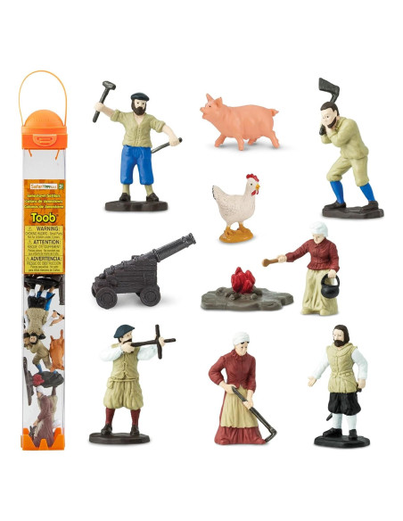 Safari Ltd. Figuras Colonos de Jamestown - 10 Piezas Educativas Safari Ltd. Figuras Colonos de Jamestown - 10 Piezas Educativas