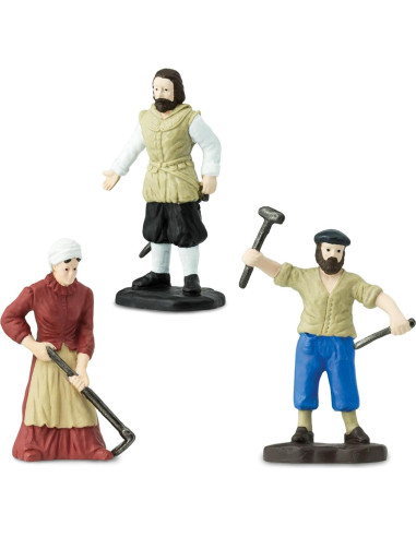 Safari Ltd. Figuras Colonos de Jamestown - 10 Piezas Educativas