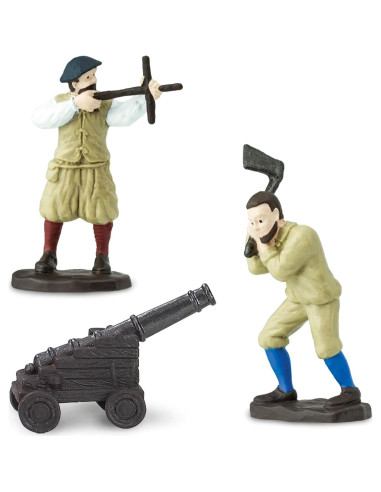 Safari Ltd. Figuras Colonos de Jamestown - 10 Piezas Educativas