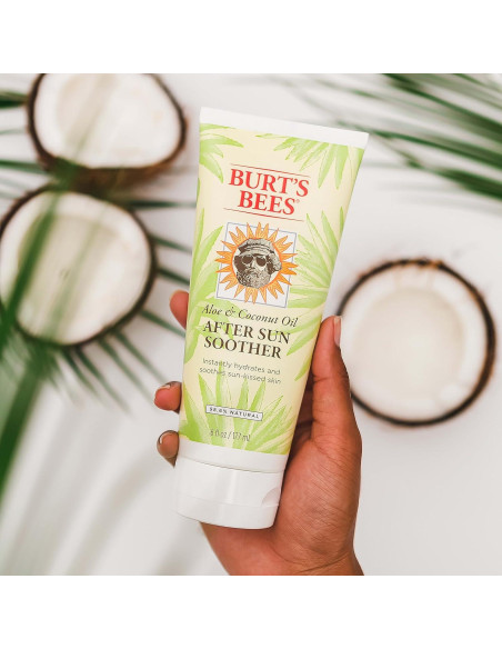 Loción After Sun Burt's Bees 170 g Aloe Vera y Aceite de Coco Loción After Sun Burt's Bees 170 g Aloe Vera y Aceite de Coco