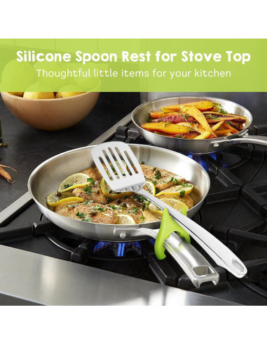Soporte de Silicona para Utensilios Cobee - Rojo y Verde