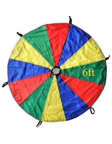 Paracaídas GSI 6 Pies para Niños - Juego Cooperativo