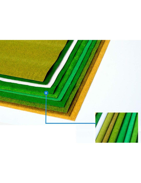 Alfombra de Césped Artificial NWFashion 33x99cm Verde Oscuro Alfombra de Césped Artificial NWFashion 33x99cm Verde Oscuro