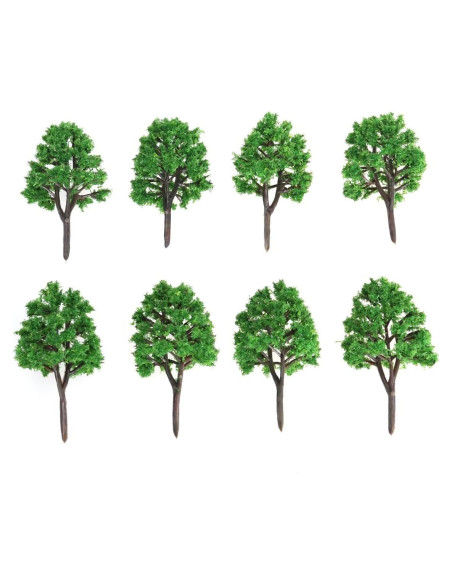 20 Árboles Modelo Paisaje 1:150 NUOLUX 7.5cm Verde 20 Árboles Modelo Paisaje 1:150 NUOLUX 7.5cm Verde