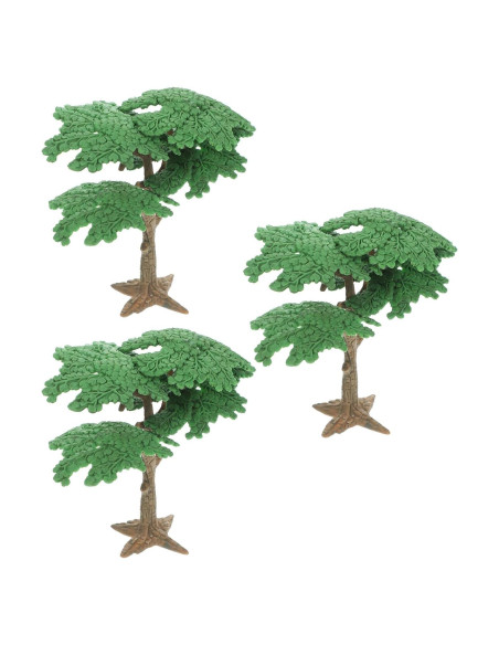 Árboles miniatura 3 piezas Toyvian para paisajismo 10.5 cm Árboles miniatura 3 piezas Toyvian para paisajismo 10.5 cm