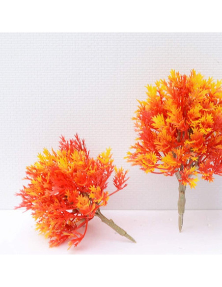 Planta Mini Árbol de Arce Artificial SUPVOX - 4 Piezas Planta Mini Árbol de Arce Artificial SUPVOX - 4 Piezas