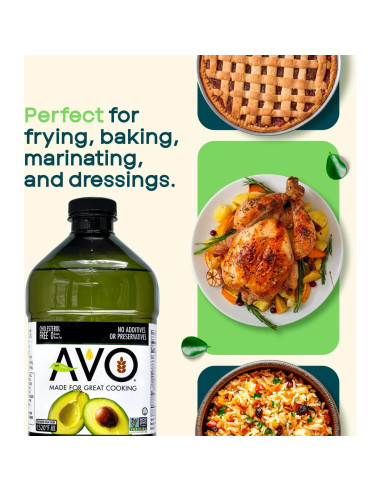 Aceite de Aguacate AVO No OGM 2000 ml Sin Conservantes