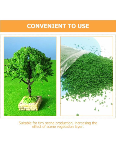Material de Paisajismo FOMIYES 60g Hierba Artificial Bonsai