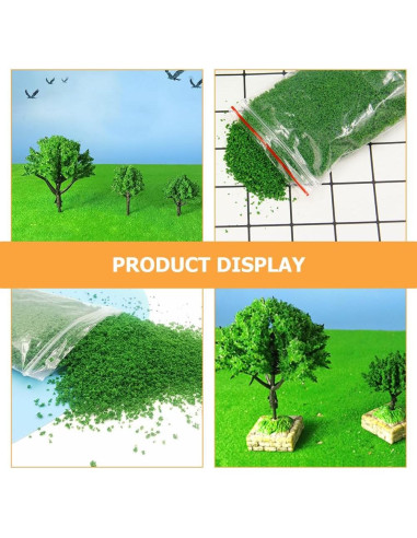 Material de Paisajismo FOMIYES 60g Hierba Artificial Bonsai