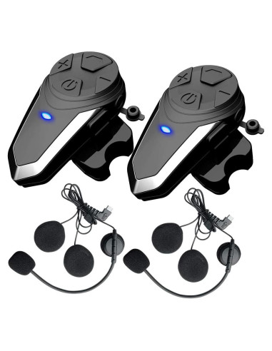 Intercomunicador Bluetooth QSPORTPEAK BT-S3 para Motocicleta