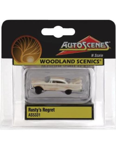 Modelo N Abandonado Vintage Woodland Scenics AS5331