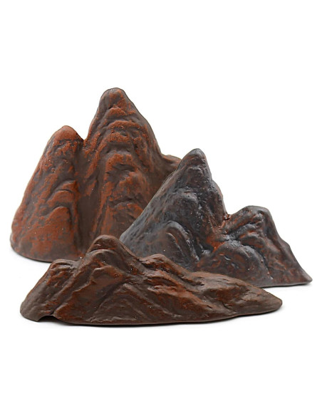 3PCS Decoración Acuario Cerámica Montaña Miniatura Saihisday 3PCS Decoración Acuario Cerámica Montaña Miniatura Saihisday