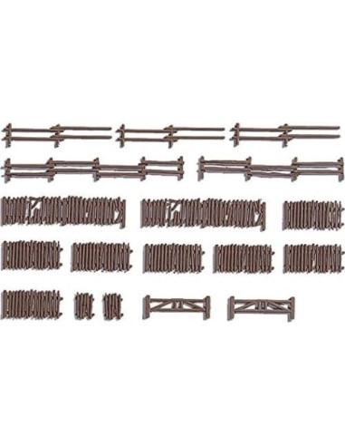 Cercas Rurales Noch 33095 para Maquetas 170 cm