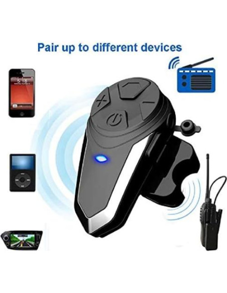 Intercomunicador Bluetooth QSPORTPEAK BT-S3 para Motocicleta Intercomunicador Bluetooth QSPORTPEAK BT-S3 para Motocicleta