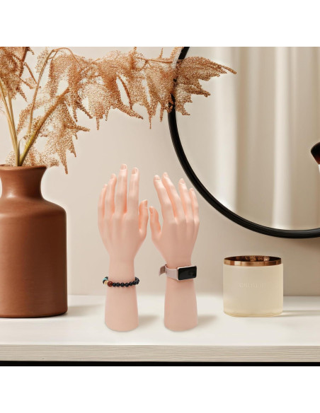 Par de Manos de Maniquí Masculino Marsrut 30,48 cm Joyería Par de Manos de Maniquí Masculino Marsrut 30,48 cm Joyería