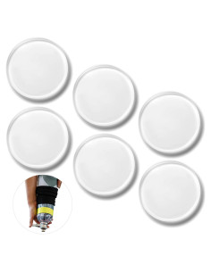 Parches de Forro Protésico Geiserailie 6 Pcs 6.35 cm