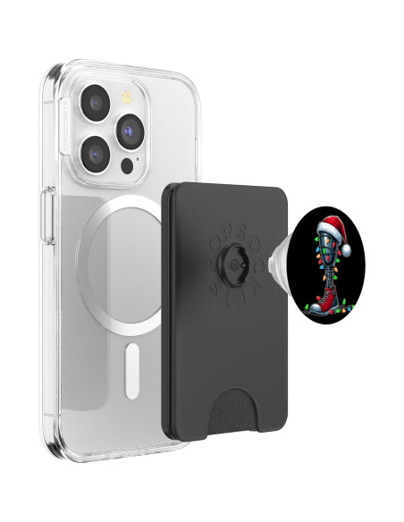 PopWallet Magnético PopSockets para MagSafe Negro PopWallet Magnético PopSockets para MagSafe Negro