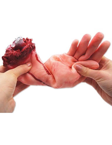 Mano Rota Falsa Sangrienta Jashem 32 cm Decoración Halloween