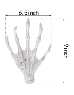 Manos Esqueléticas de Bruja XONOR - Decoración Halloween 2