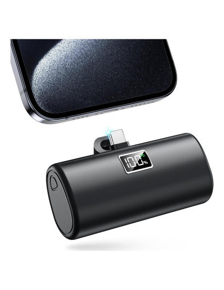 Cargador Portátil LENUTO 6000mAh USB-C Carga Rápida 20W - Negro Cargador Portátil LENUTO 6000mAh USB-C Carga Rápida 20W - Negro