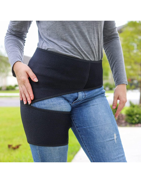 Faja de Soporte para Cadera Roxofit - Alivio Dolor Ciático Faja de Soporte para Cadera Roxofit - Alivio Dolor Ciático