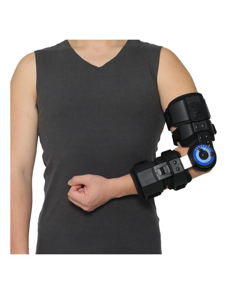 Férula de Codo ROM Orthomen Articulada Ajustable Izquierda Férula de Codo ROM Orthomen Articulada Ajustable Izquierda